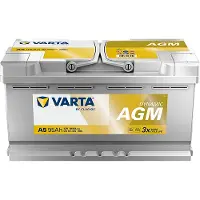 Varta Batterie de voiture A5 Silver Dynamic AGM 12 V 95 Ah 850 A Start-Stop 595 901 085
