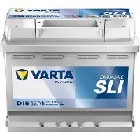 Varta Batterie automobile D15 Silver Dynamic 12 V 63 Ah 610 A 563 400 061