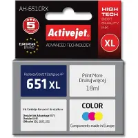 ActiveJet Encre AH-651CRX (remplace HP 651 C2P11AE ; qualité supérieure ; 18 ml ; couleur)
