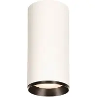 SLV 1005704 NUMINOS XL PHASE, Plafonnier apparent blanc, noir 36W 4000K 60