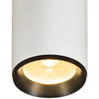 SLV Spot en saillie Numinos XL Dali Cylindre blanc/noir 3000K - 60 deg