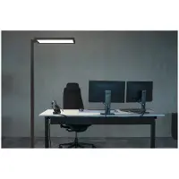 SLV Lampadaire LED Worklight bureau 195cm noir