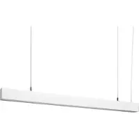 Ledvance SUN@HOME Workspace Ceiling Suspended TW plafonnier, blanc, lumière blanche réglable (2200K à 5000K), dimmable, adapte automatiquement la lumière au biorythme, classe de protection IP20