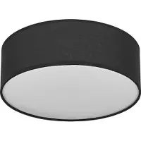 Ledvance Plafonnier Orbis Paris 300mm Noir Design Moderne, Installation Facile, Compatibilité E27 -