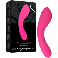Swan The - Vibromasseur Wand Rechargeable - Rose