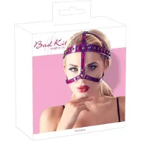 Bad Kitty - harnais à strass (rose)