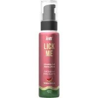 Intt Lick Me - gel lubrifiant chauffant - pastèque - 50ml