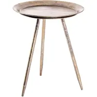 Die Möbelfundgrube Table D'appoint Antique "Gujia" 47cm Bronze