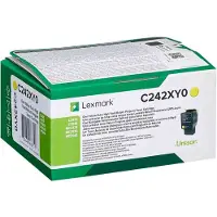 Lexmark C242XY0 - Jaune - Toner - Très grande capacité