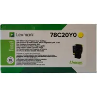 Lexmark 782Y (78C20Y0) - Jaune - Toner