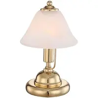 Globo Lampe de table métal laiton, 1x E14