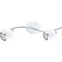 Eglo Bimeda LED blanc Plafonnier à deux lampes