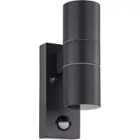 Eglo Riga 5 Applique S Noir 2 Points Lumineux avec Capteur