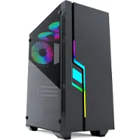 Gembird Boîtier Pc Fornax 2000 Rgb Crystal