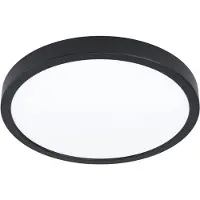 Eglo Plafonnier rond Fueva 5 noir