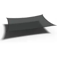 Platinum sun & shade Coolfit Sonnensegel rechteckig, schwarz Bezug aus 285g/m² Polyethylen (HDPE), 300x500 cm (500 x 300 cm)