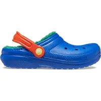 Crocs Classic doublés, modèle enfant, référence 207009-4LB, couleur bleu, taille 22-23