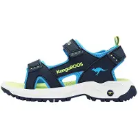 Kangaroos Baskets basses enfant K-AS Ture garcons - Bleu - 34