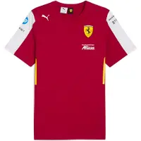 Puma T-Shirt Scuderia Ferrari Lmh Homme, Vêtements, Dark Cherry, Xxl
