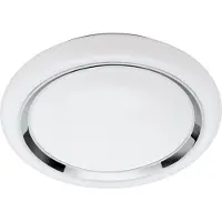 Eglo Applique murale & plafonnier LED Capasso-C Blanc/Chrome