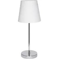 Brilliant Lampe de table blanche Kasha