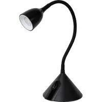 Lucide Lampe de bureau noire réglable LED 3.2W Milo