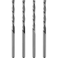 Ryobi Lot de 4 forets pour le bois et plastique 3,2 mm 1/8'' - RAR404-4