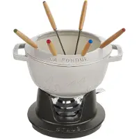 Staub Set à fondue, Set à fondue, Blanc