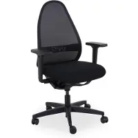 Topstar Chaise pivotante SOFT SITNESS ART SA50O2MX00 noir/noir