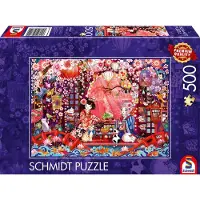 Schmidt Spiele Puzzle Cérémonie du Thé Japonaise - 500 à 999 pièces