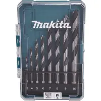 Makita D-77257 Set De Perçage Pour Le Bois 8 Pièces