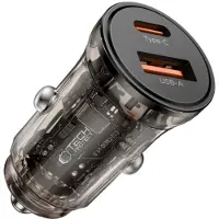 TechProtection Cc03 2-Port Car Charger Pd75W Black