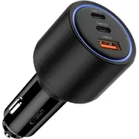Tech-Protect Cc04 3-Port Car Charger Pd175W Black