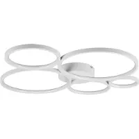 TRIO RONDO plafonnier moderne intégré LED blanc 622610531