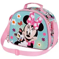 KARACTERMANIA Sac à Goûter 3D - Disney Minnie Mouse Figaro - Rose - Taille Unique