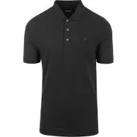 Lyle & Scott Tonal Eagle Short Sleeve Polo Gris M Homme
