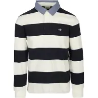 Gant T-Shirt bleu marine / bleu clair / blanc