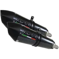 Gpr Exclusive Gpe Anniversary Poppy Homologated Muffler With Link Pipe Noir Homologated