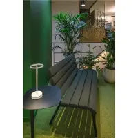 SLV 1007357 VINOLINA ONE, Lampe de table LED rechargeable IP54, 2700K, TOUCH, blanc