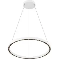 SLV 1007672 ONE CUBE UP/DOWN, Luminaire LED suspendu, 300cm, 4000K, DALI 2, Touch, blanc (300 lm)