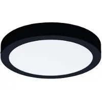 Eglo Leuchten Plafonnier Fueva-CCT Ø300 mm noir