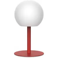 Xanlite Lampe À Poser Boule Terracota Rechargeable En Métal Led Ip44, 400 Lumens, Cct Et Dimmable, Hauteur Ajustable