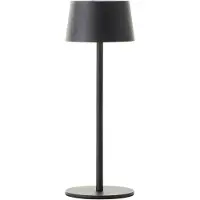Brilliant Lampe de table rechargeable Jona noir