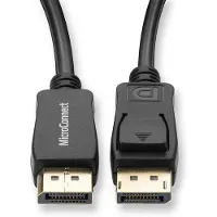 Microconnect 4K DisplayPort 1.2 Cable 5m Displayport version 1.2 (5 m), Câble vidéo, Noir