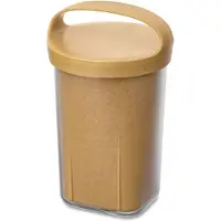 Koziol Boîte à Déjeuner Koziol Bio-Circular Buddy ISO avec Couvercle 550 ml Brown