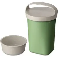 Koziol Boîte à Déjeuner Koziol Bio-Circular Buddy avec Couvercle 700 ml Green