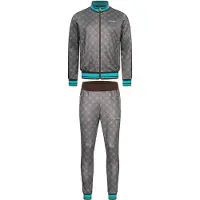 Lonsdale Survêtement aqua / marron