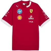 Puma Ferrari Drivers Short Sleeve T-shirt Rouge XL