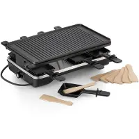 kela Geneva gourmet/Raclette 8 personnes noir