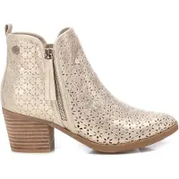 Refresh 172784 Bottines avec talon Beige UE 38 Femme Beige UE 38